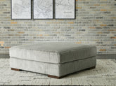 A2Z Furniture - Ashley Furniture - Lindyn Living Room - Oversized Accent Ottoman / Ivory - 2110408