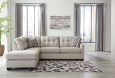 A2Z Furniture - Ashley Furniture - Mahoney Sectional - LAF 2-Piece Sectional with Chaise / Chocolate - 31005S2