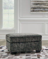 A2Z Furniture - Ashley Furniture - Lonoke Living Room - Oversized Accent Ottoman / Gunmetal - 5050408
