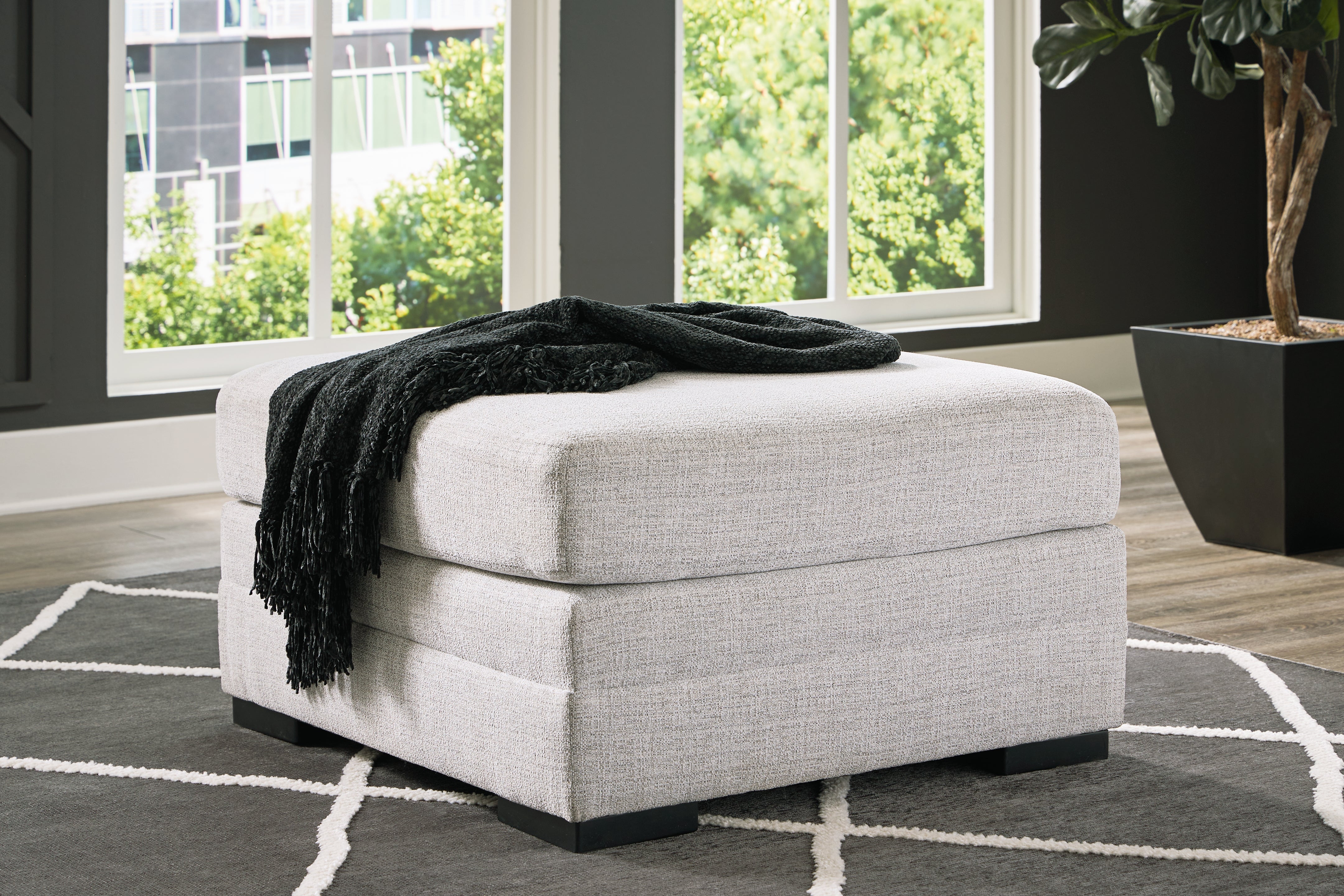 A2Z Furniture - Ashley Furniture - Koralynn Living Room - Oversized Accent Ottoman / Stone - 5410208