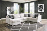 A2Z Furniture - Ashley Furniture - Koralynn Sectional - RAF 3-Piece Sectional with Chaise / Stone - 54102S1
