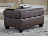 A2Z Furniture - Ashley Furniture - Roxmere Living Room - Queen Sofa Sleeper / Umber - 5550339