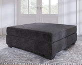 A2Z Furniture - Ashley Furniture - Lavernett Living Room - Oversized Accent Ottoman / Charcoal - 5960308
