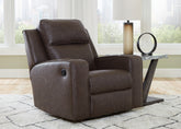 A2Z Furniture - Ashley Furniture - Lavenhorne Living Room - DBL Rec Loveseat w/Console / Pebble - 6330794