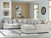 A2Z Furniture - Ashley Furniture - Laurelgrove Sectional - RAF 4-Piece Sectional with Chaise / Pebble - 75105S2