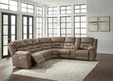 A2Z Furniture - Ashley Furniture - Ravenel Sectional - 4-Piece Power Reclining Sectional / Fossil - 83106S4