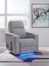A2Z Furniture - Ashley Furniture - Pineland Living Room - Glider PWR REC w/Audio System / Pewter - PC9930642A