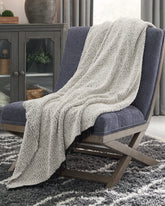 A2Z Furniture - Ashley Furniture - Leonita Throw - Throw / Black/White - A1000769T