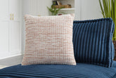 A2Z Furniture - Ashley Furniture - Nashlin Pillows - Pillow / White/Rust - A1001038P