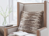 A2Z Furniture - Ashley Furniture - Nealton Pillows - Pillow / Brown/White - A1001050P