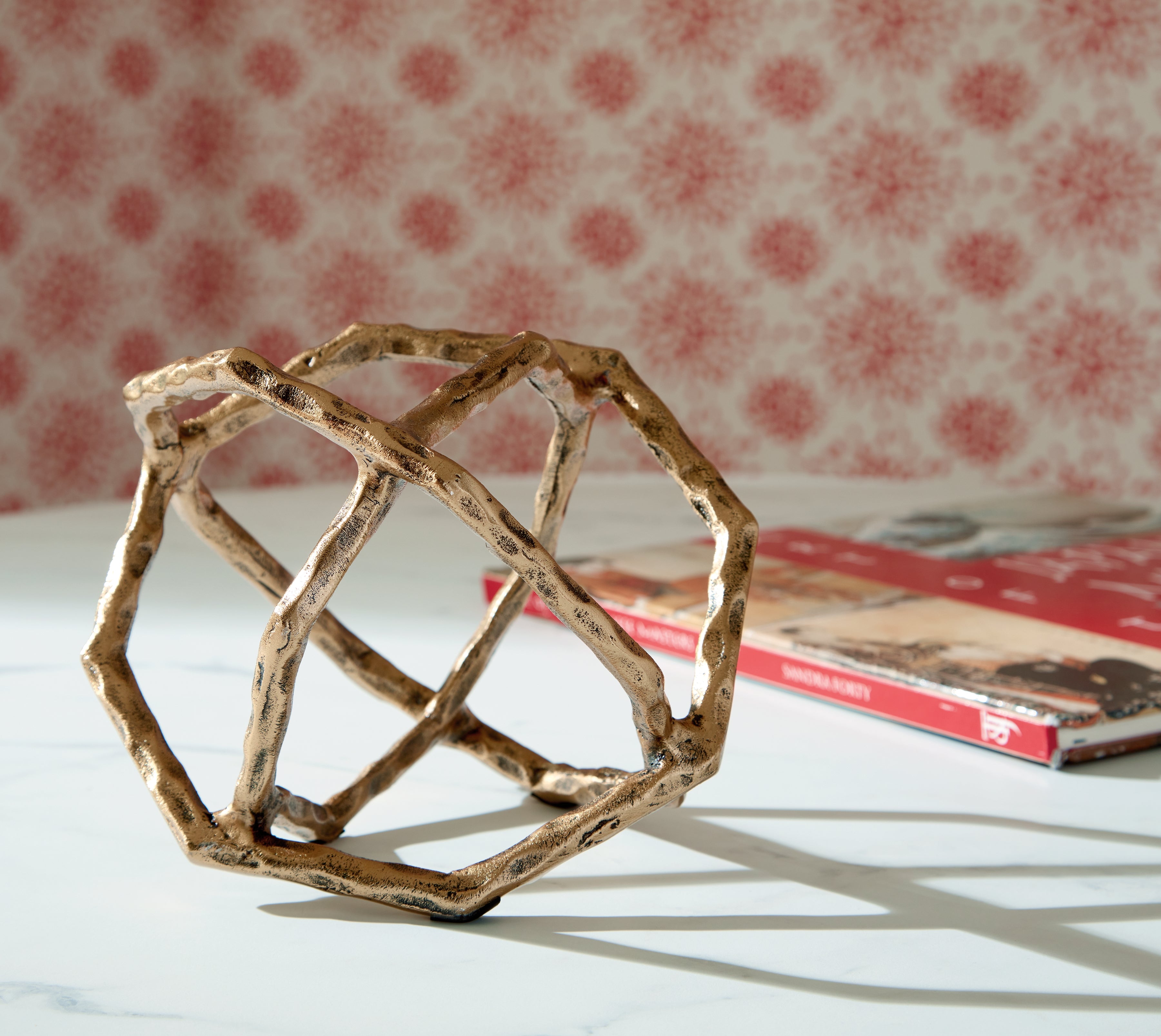 A2Z Furniture - Ashley Furniture - Laddington Sculpture - Sculpture / Antique Brass Finish - A2000670S