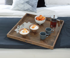 A2Z Furniture - Ashley Furniture - Heddford Tray - Tray / Brown - A2000722