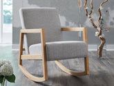 A2Z Furniture - Ashley Furniture - Wychworth Accent Chair - Accent Chair / Gray/Natural - A3000745