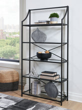 A2Z Furniture - Ashley Furniture - Dakerwell Bookcase - Bookcase / Antique Black - A4000557