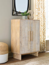 A2Z Furniture - Ashley Furniture - Dallinbury Accent Cabinet - Accent Cabinet / Natural/White Wash - A4000696