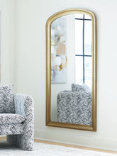A2Z Furniture - Ashley Furniture - Fintan Mirror - Floor Mirror / Gold Finish - A8010436