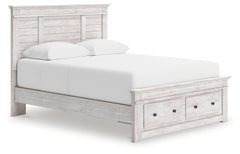 A2Z Furniture - Ashley Furniture - Makidern Bedroom - Queen Panel Storage Bed - PCB1171B4