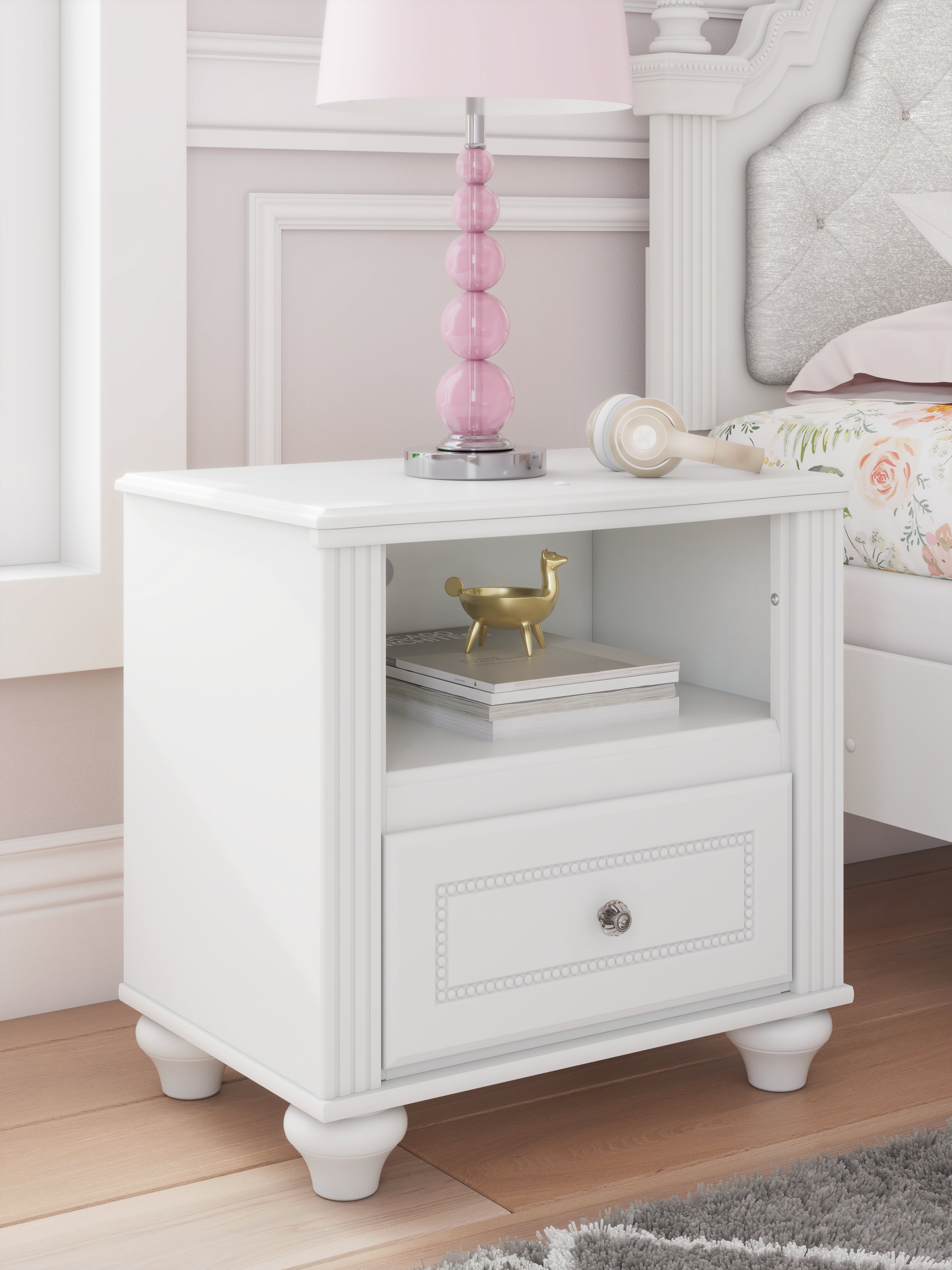 A2Z Furniture - Ashley Furniture - Kozlani Bedroom - One Drawer Night Stand - PCB1819-91