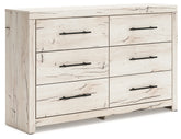 A2Z Furniture - Ashley Furniture - Lawroy Bedroom - Full Panel Bed with Storage / Light Natural - B2310B43