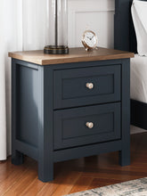 A2Z Furniture - Ashley Furniture - Landocken Bedroom - Dresser and Mirror / Brown/Blue - B414B1