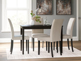 A2Z Furniture - Ashley Furniture - Kimonte Dining Room - Dining Chair (Set of 2) / Ivory - D250-01X2