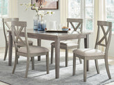 A2Z Furniture - Ashley Furniture - Parellen Dining Room - Dining Chair (Set of 2) / Gray - D291-01X2