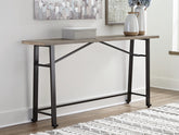 A2Z Furniture - Ashley Furniture - Lesterton Dining Room - Long Counter Table / Light Brown/Black - D334-52