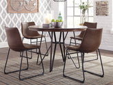 A2Z Furniture - Ashley Furniture - Centiar Dining Room - Dining Chair (Set of 2) / Brown/Black - D372-01X2