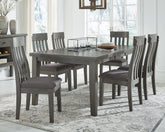A2Z Furniture - Ashley Furniture - Hallanden Dining Room - Dining Chair (Set of 2) / Two-tone Gray - D589-01X2