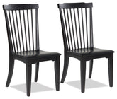 A2Z Furniture - Ashley Furniture - Brenkerton Dining Chair (Set of 2) - Dining Chair (Set of 2) / Black - PCD591-01X2
