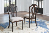 A2Z Furniture - Ashley Furniture - Lavinton Dining Room - Dining Chair (Set of 2) / Tan/Brown - D764-01X2