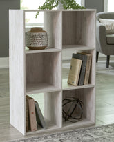 A2Z Furniture - Ashley Furniture - Paxberry Six Cube Organizer - Six Cube Organizer / Whitewash - EA1811-3X2