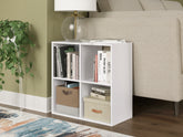 A2Z Furniture - Ashley Furniture - Onita Four Cube Organizer - Four Cube Organizer / White - EA9630-2X2