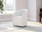 A2Z Furniture - Ashley Furniture - Korestone Desk Chair - Home Office Desk Chair (1/CN) / White - H687-01A