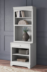 A2Z Furniture - Ashley Furniture - Kanwyn Bookcase - Bookcase / Whitewash - H777H8