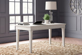 A2Z Furniture - Ashley Furniture - Kanwyn Office Desk - Home Office Desk / Whitewash - H777-44