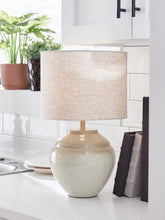A2Z Furniture - Ashley Furniture - Waldish Lighting - Metal Table Lamp (1/CN) / Cream/Beige - L200204