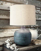 A2Z Furniture - Ashley Furniture - Malthace Lighting - Table Lamp (Set of 2) / Patina - L207304X2
