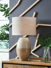 A2Z Furniture - Ashley Furniture - Linas Lighting - Metal Table Lamp (1/CN) / Cream/Beige - L207594