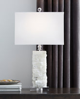 A2Z Furniture - Ashley Furniture - Malise Lighting - Table Lamp (Set of 2) / White - L429014X2