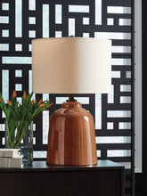 A2Z Furniture - Ashley Furniture - Aaleahya Lighting - Glass Table Lamp (1/CN) / Rust - L430904