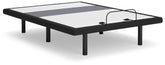 A2Z Furniture - Ashley Furniture - Best Base with Lumbar and Audio Queen Adjustable Base - Queen Adjustable Base / Charcoal Gray - M5X532