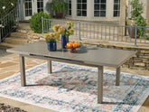 A2Z Furniture - Ashley Furniture - Beach Front Outdoor - RECT Dining Room EXT Table / Beige - P323-635