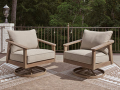 A2Z Furniture - Ashley Furniture - Harmony Headlands Outdoor - Swivel Lounge w/ Cushion - PCP428-821