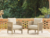 A2Z Furniture - Ashley Furniture - Spooners Cove Outdoor - Lounge Chair w/Cushion (Set of 2) - PCP469-820