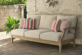 A2Z Furniture - Ashley Furniture - Clare View Outdoor - 3-Piece Outdoor Sectional / Beige - P801P10