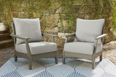 A2Z Furniture - Ashley Furniture - Visola Outdoor - Chaise Lounge with Cushion / Gray - P802-815