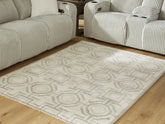 A2Z Furniture - Ashley Furniture - Maconville Rug - Large Rug / Ivory/Gray - R407321