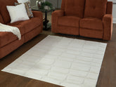 A2Z Furniture - Ashley Furniture - Malvinsboro Rug - Washable 8' x 10' Area Rug / Sandstone - R407441