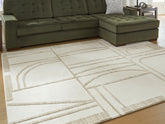 A2Z Furniture - Ashley Furniture - Farongrove Rug - 5'3" x 7' Area Rug / Ivory/Beige - R407672